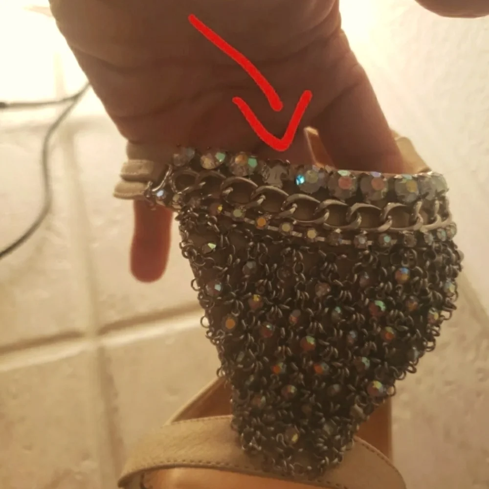 🌟Rare Bling Wedges with Rhinestones🌟